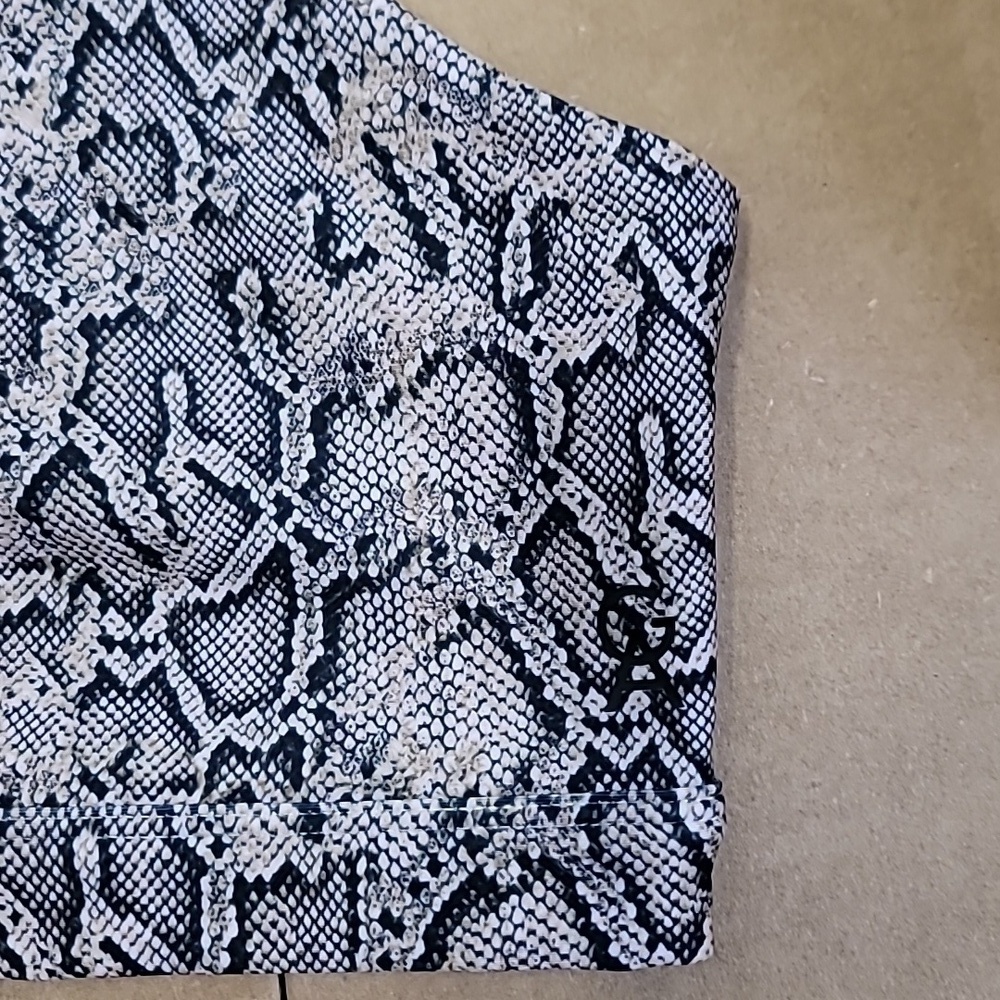 Good American Snake  print active  Bra - Picture 10 of 12